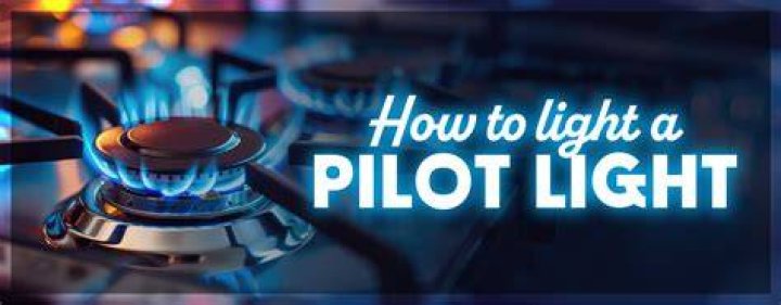 How do I know if the pilot light is lit?