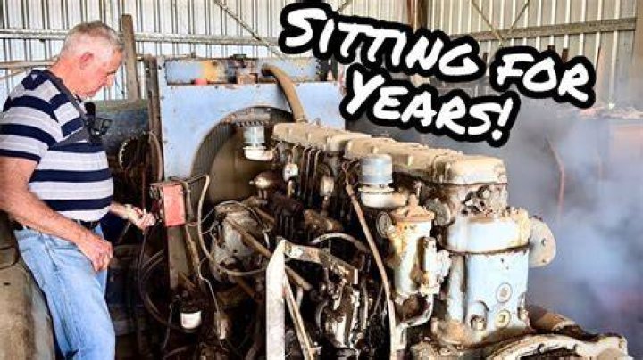 How do you start an engine that has been sitting for years?