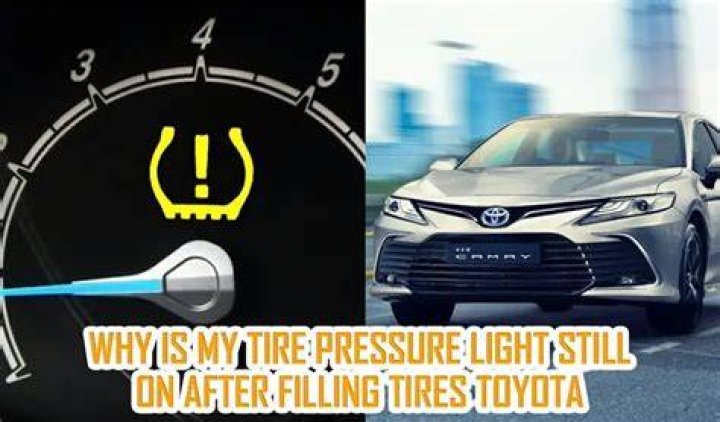 Why is my tire pressure light solid?